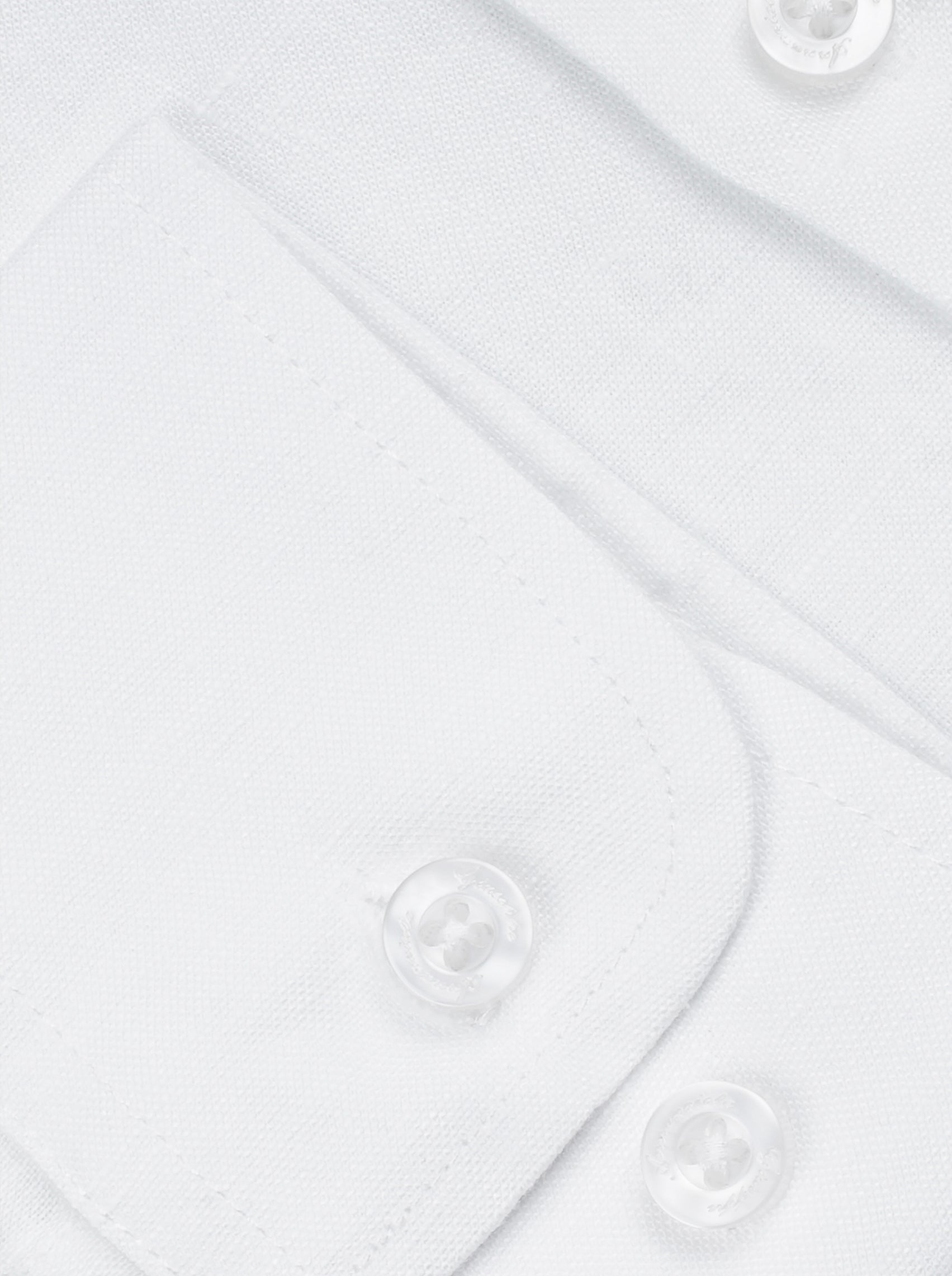 White solid Color Pure linen shirt